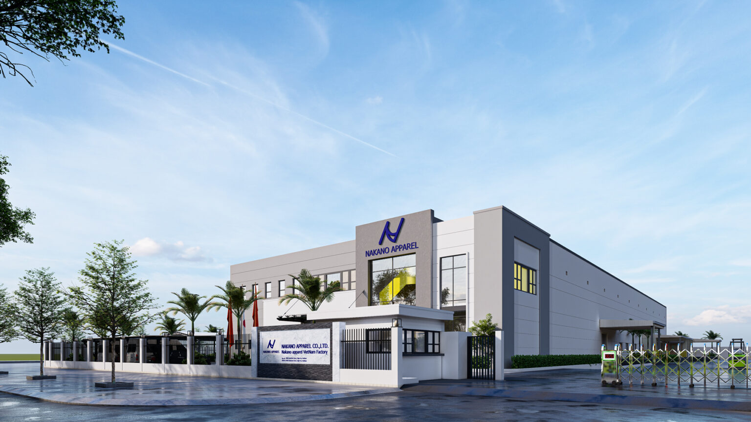 ナカノアパレル・ベトナム工場（サスティナブルファクトリー）の新設について